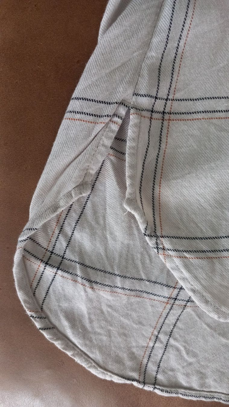 Zara Camicette: Hemd/Bluse beige, leichtes Karo, gr 34 – Nuovo (secondo la descrizione) da Eggersriet venduto da Taylorjam 4