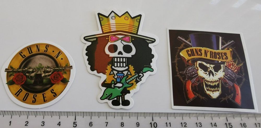 Guns N' Roses - 3 Sticker | Kaufen auf Ricardo