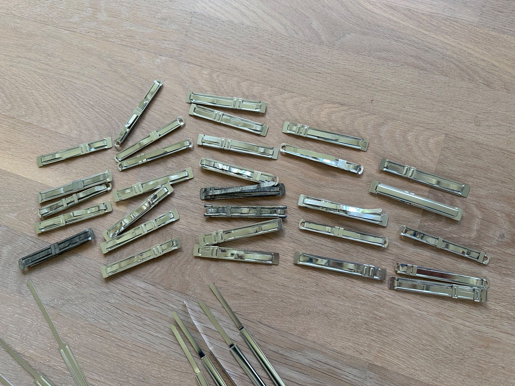 Raccoglitori: 44 Heftverschlüsse Metall – Nuovo (secondo la descrizione) da Münsingen venduto da Sternsaphir64 4