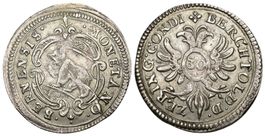 Münze Bern 30 Kreuzer / Vierteltaler 17. Jh. HMZ 2-193a vz+