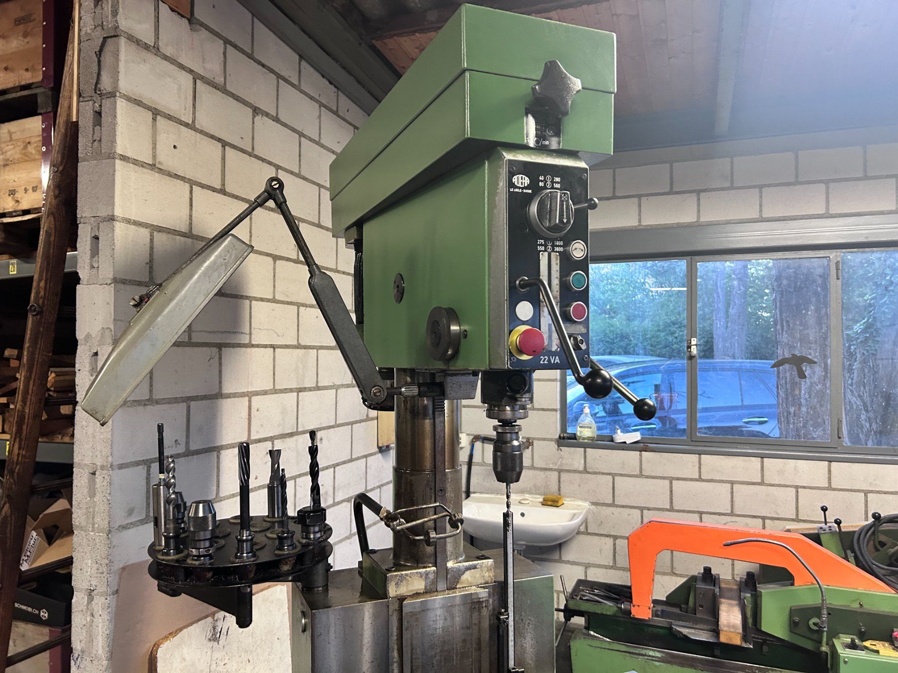 Tutte le macchine: ACIERA VA 22 Bohrmaschine – Usato da Münchenstein venduto da fransch 8