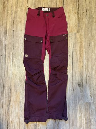 FJÄLLRÄVEN - Women's Keb Trousers - Trekkinghose, Farbe rosa