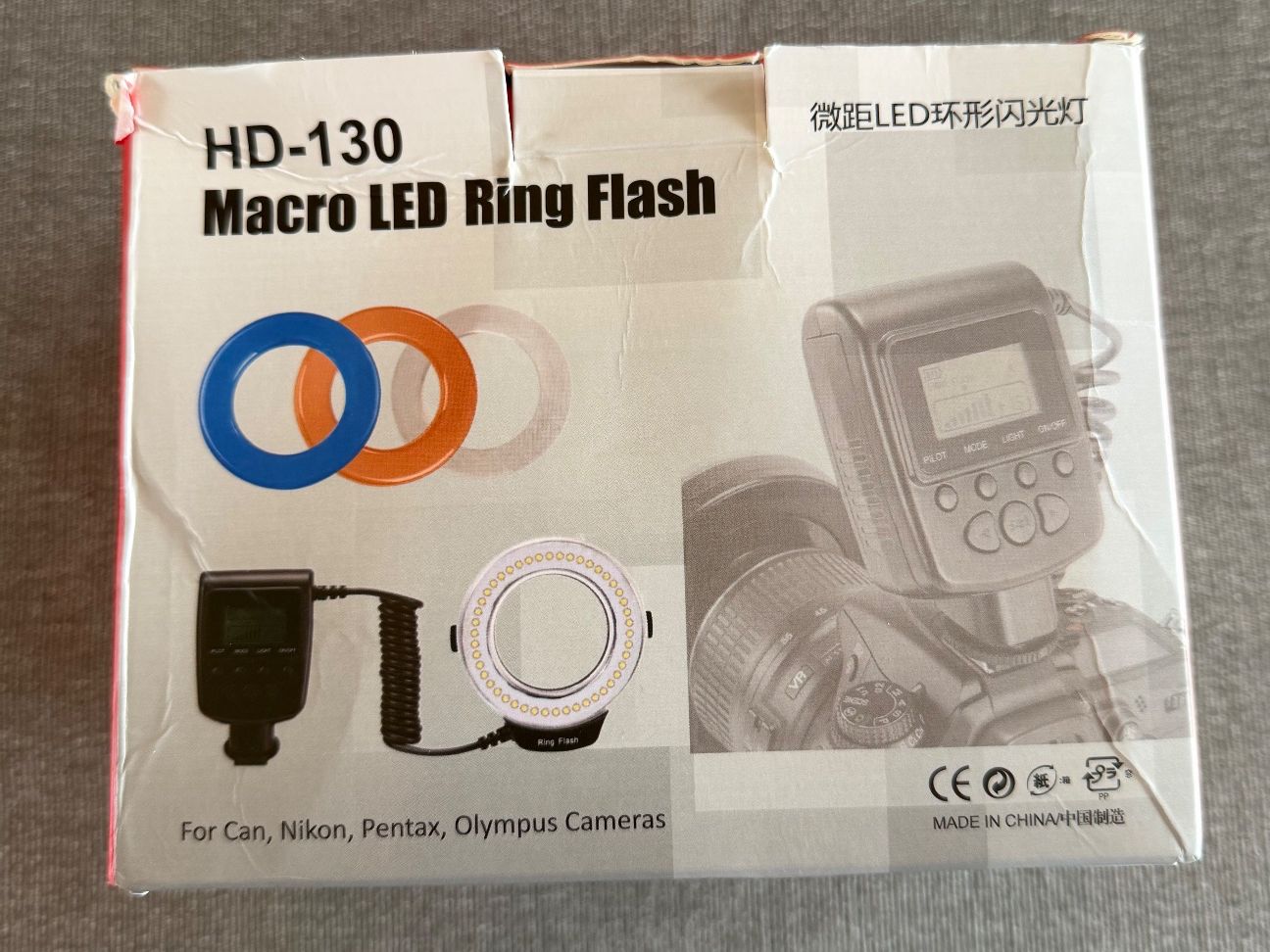 Blitze: HD-130 Macro LED Ring Flash – Gebraucht aus Villars-sur-Glâne von Schrodi90 1