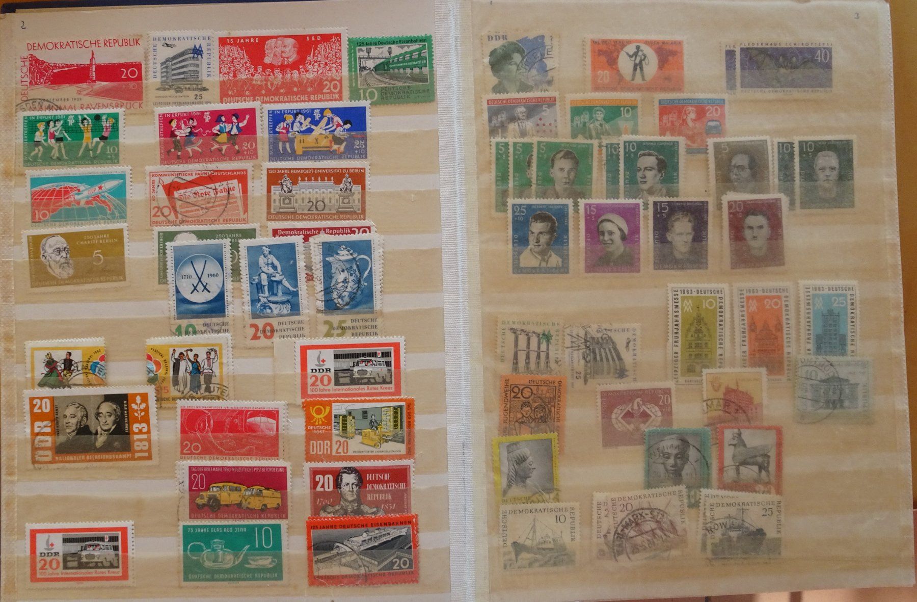 Tutti i francobolli: Briefmarken DDR – Usato da Feldbrunnen venduto da MarcusSO 1
