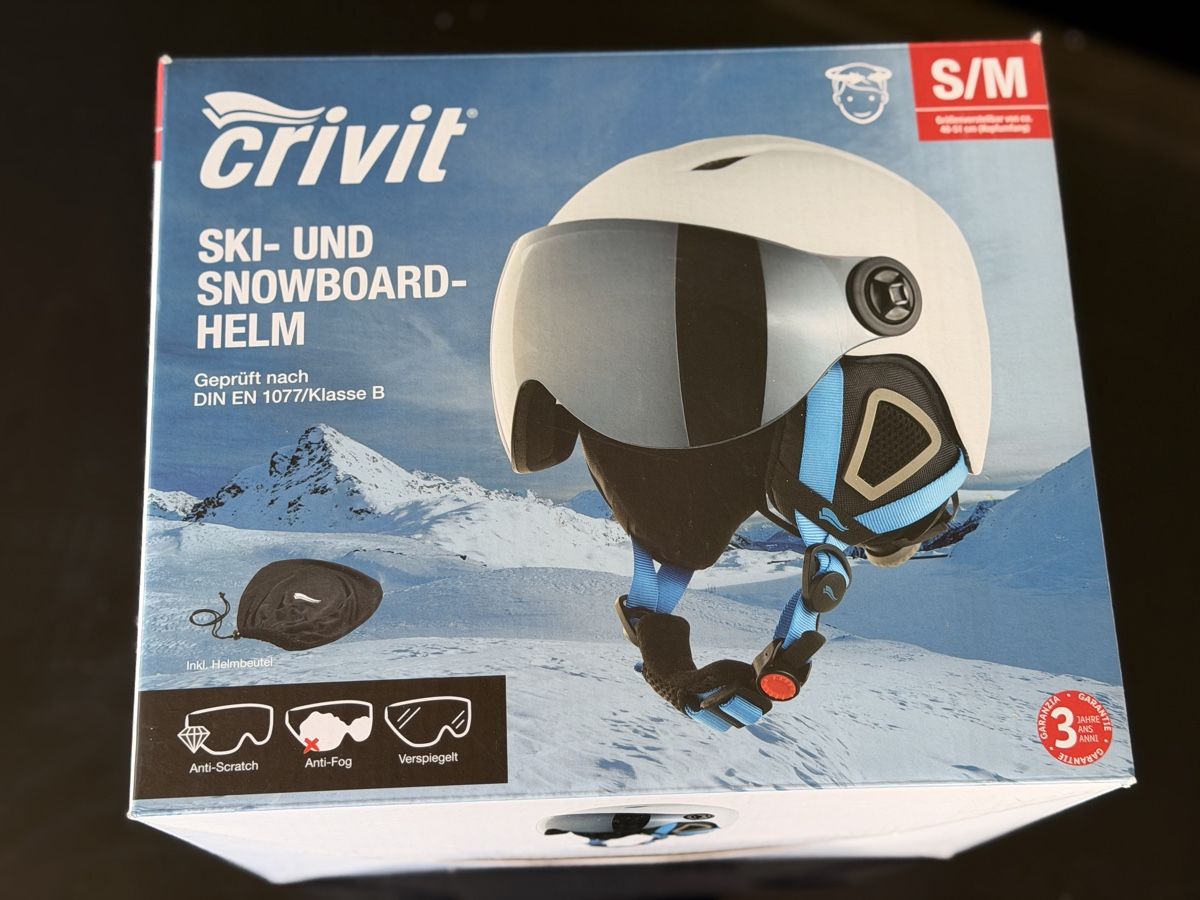 Helme: Ski- und Snowboardhelm mit Visier – Gebraucht aus Zürich von Gadgets2020 4