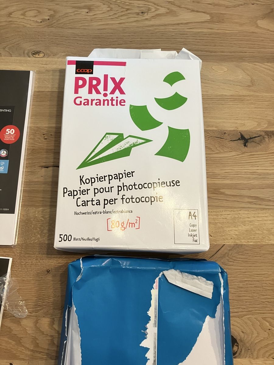 Cartucce per stampanti & toner: Druckerpatronen/Papier – Nuovo (secondo la descrizione) da Subingen venduto da Gisette10 5