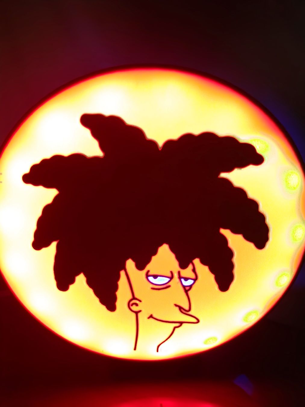 Lampade: Lampada LED USB Sideshow Bob Simpson 23x23 cm – Multicolore – Nuovo (secondo la descrizione) da Figino venduto da dif_2gsf 5