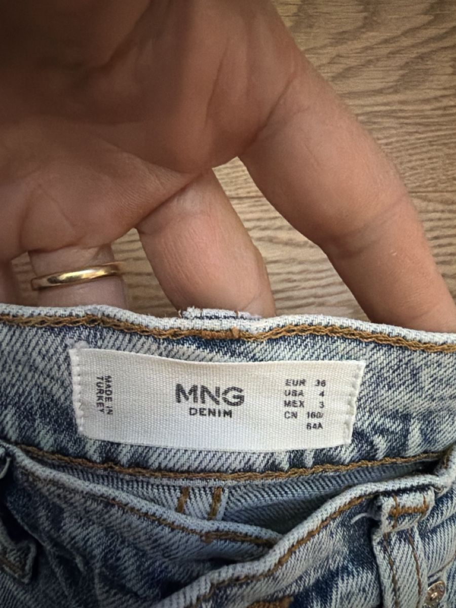Mango Jeans: Mango MNG MOM Jeans Gr. 36 light washed – Usato da Bellach venduto da jba03 2