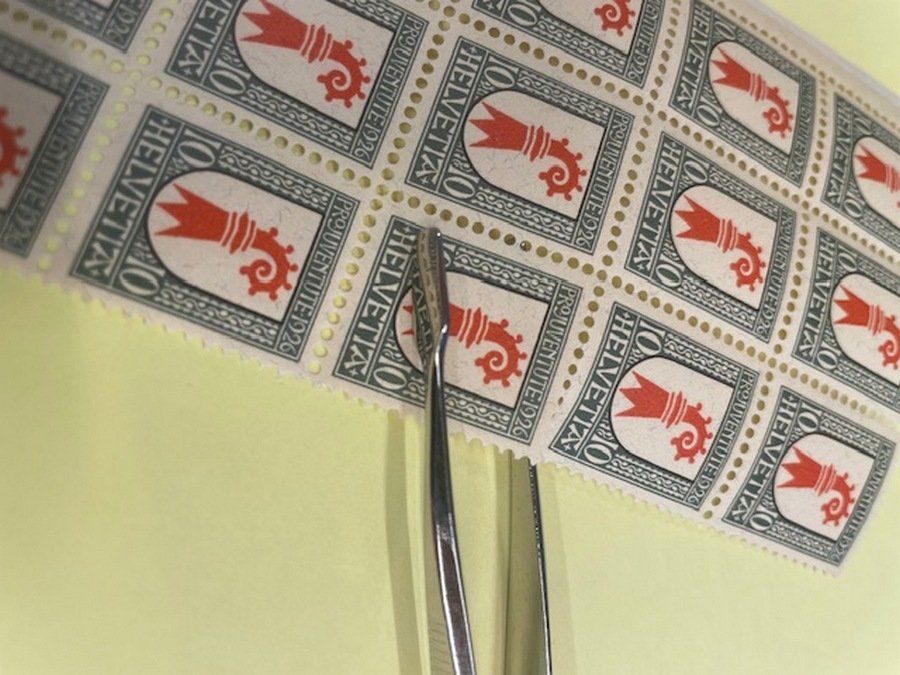 Tous les timbres: Pro Juventute 1926 postfrische 14-er Blocks mit Rand – D'occasion à Sirnach par Melisangi 2