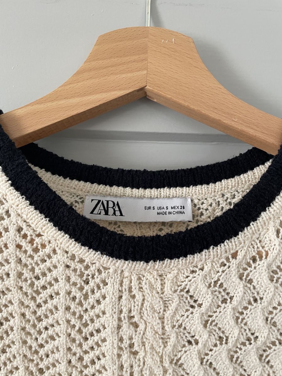 Zara Camicette: Zara crochet bluse  – Nuovo (secondo la descrizione) da Zürich venduto da M500ZH 1