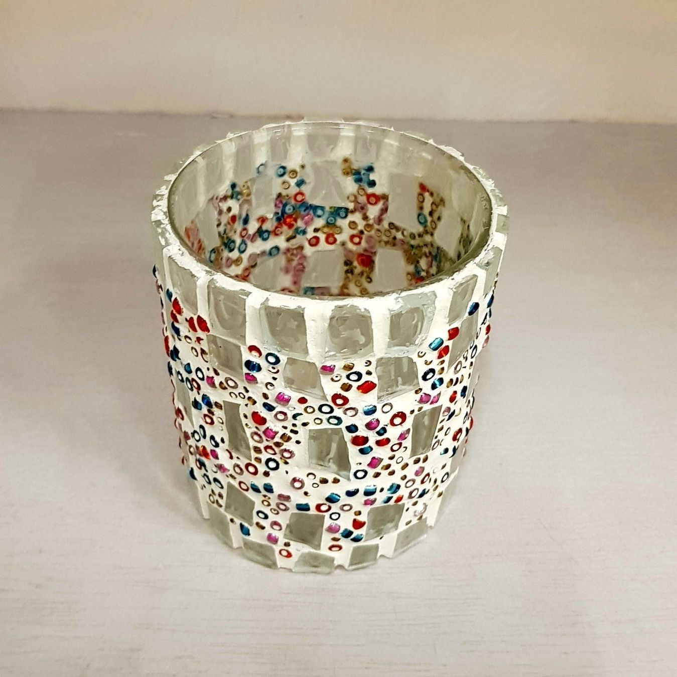 Portacandele: Wandlicht Mosaik – Nuovo e nell'imballaggio originale da Kirchberg SG venduto da PharaoShop 5
