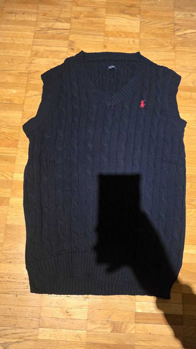 Gilets & Westen: Strickveste Polo – Neu (gemäss Beschreibung) aus Igis von Felge_