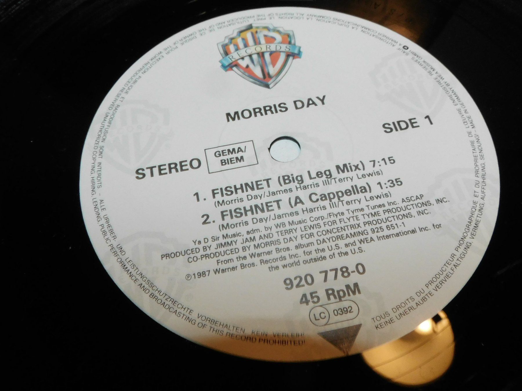 Schallplatten: LP - 1987 Morris Day - Schallplatte    Lp – Gebraucht aus Sursee von 76 1