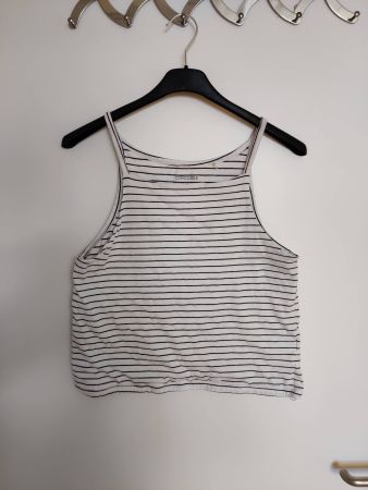 Schönes Crop-Top, Chicoree, Gr. L
