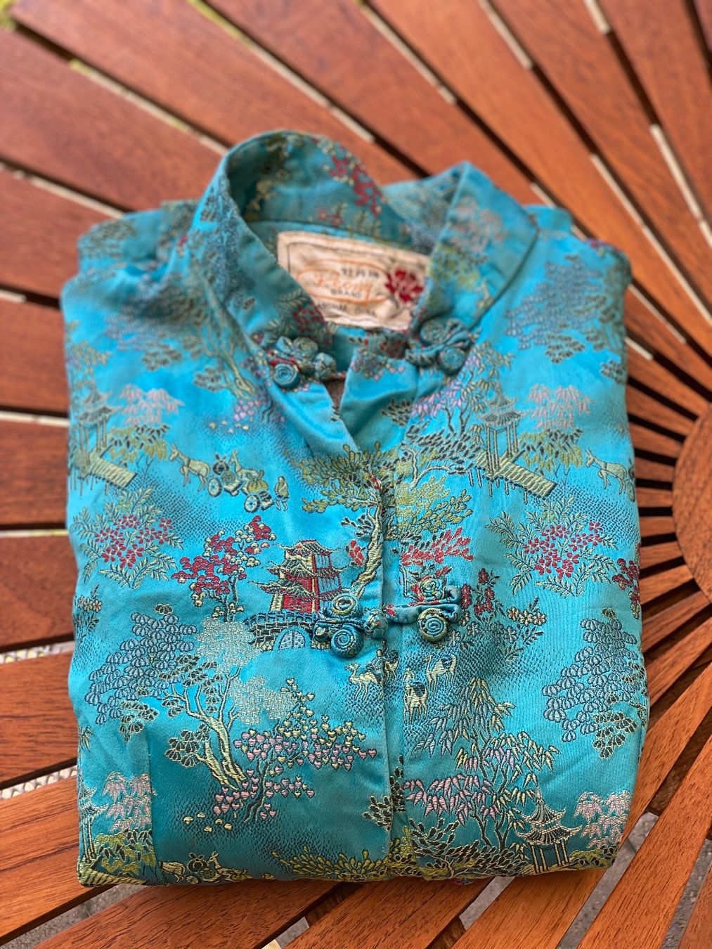 Camicette: Vintage Chinesische Bluse Grösse S – Usato da Rorbas venduto da tun_m7fz 3
