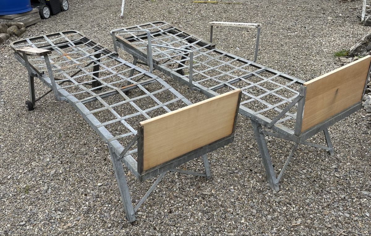 Sedie a sdraio: Liegestuhl, verstellbar, Polster – Usato da Ohmstal venduto da Ohm300 5