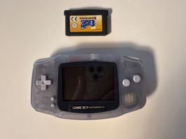 Nintendo Game Boy Advance transparent, Super Mario 3 Spie...