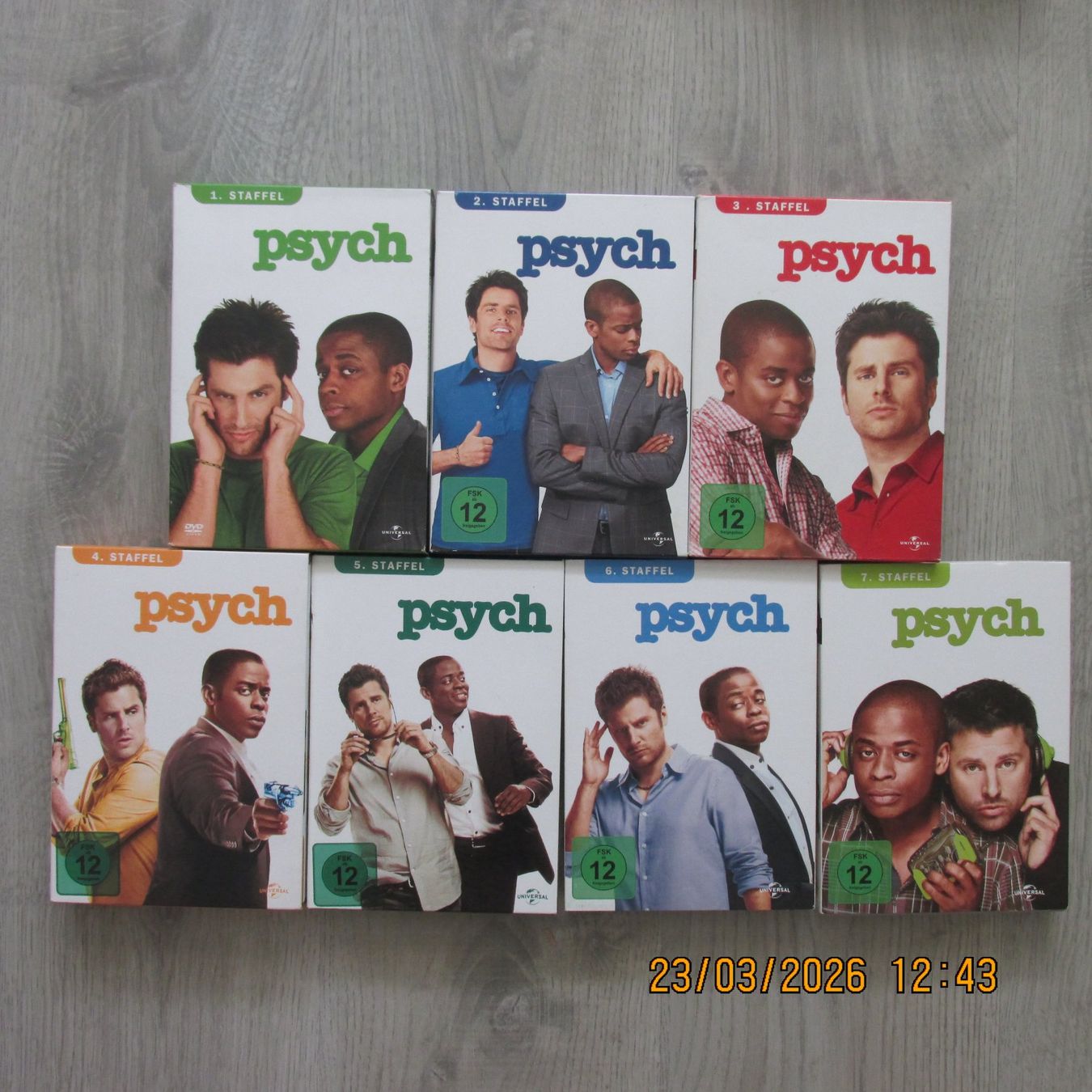Tous les DVDs: Psych DVD Box Set - Staffel 1-7 – D'occasion à Galgenen par Forflowers