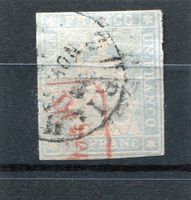 1856 Strubel Nr. 27  D gestempelt ZÜRICH