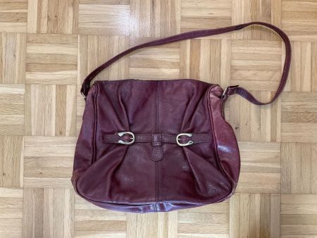 Retro vintage Bordeaux Tasche schicken Hippies handbag