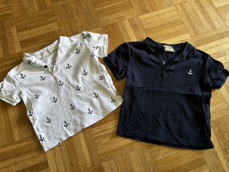 Lot de 2 polos/t-shirts H&M / taille 98-104
