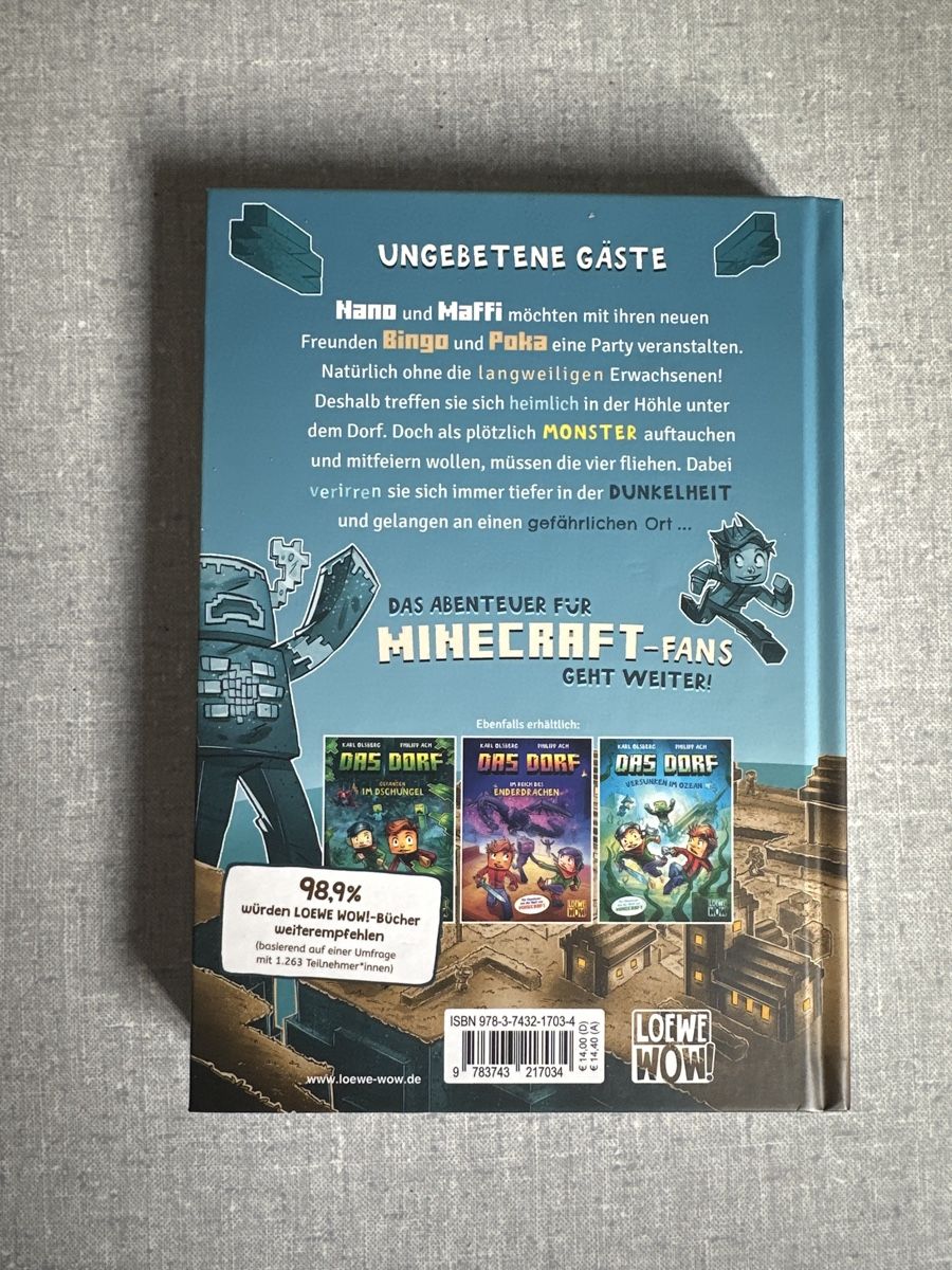 Libri: Minecraft-Abenteuer: Das Dorf – Nuovo (secondo la descrizione) da Bern venduto da pepyC 2