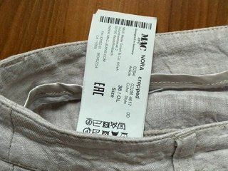 Hosen: Leinenhose, Culotte, cropped, MAC – Gebraucht aus Burgdorf von Bizeli 5