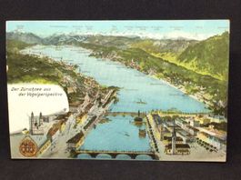 Der Zürichsee aus der Vogelperspective