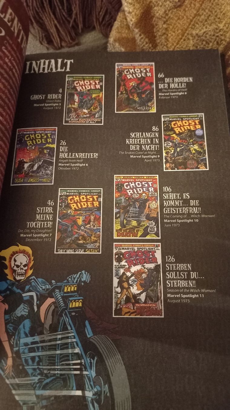 Fumetti: Ghost Rider limitierter Lederband 1+2/Marvel Comics Horror – Usato da Olten venduto da Donatello1984 6