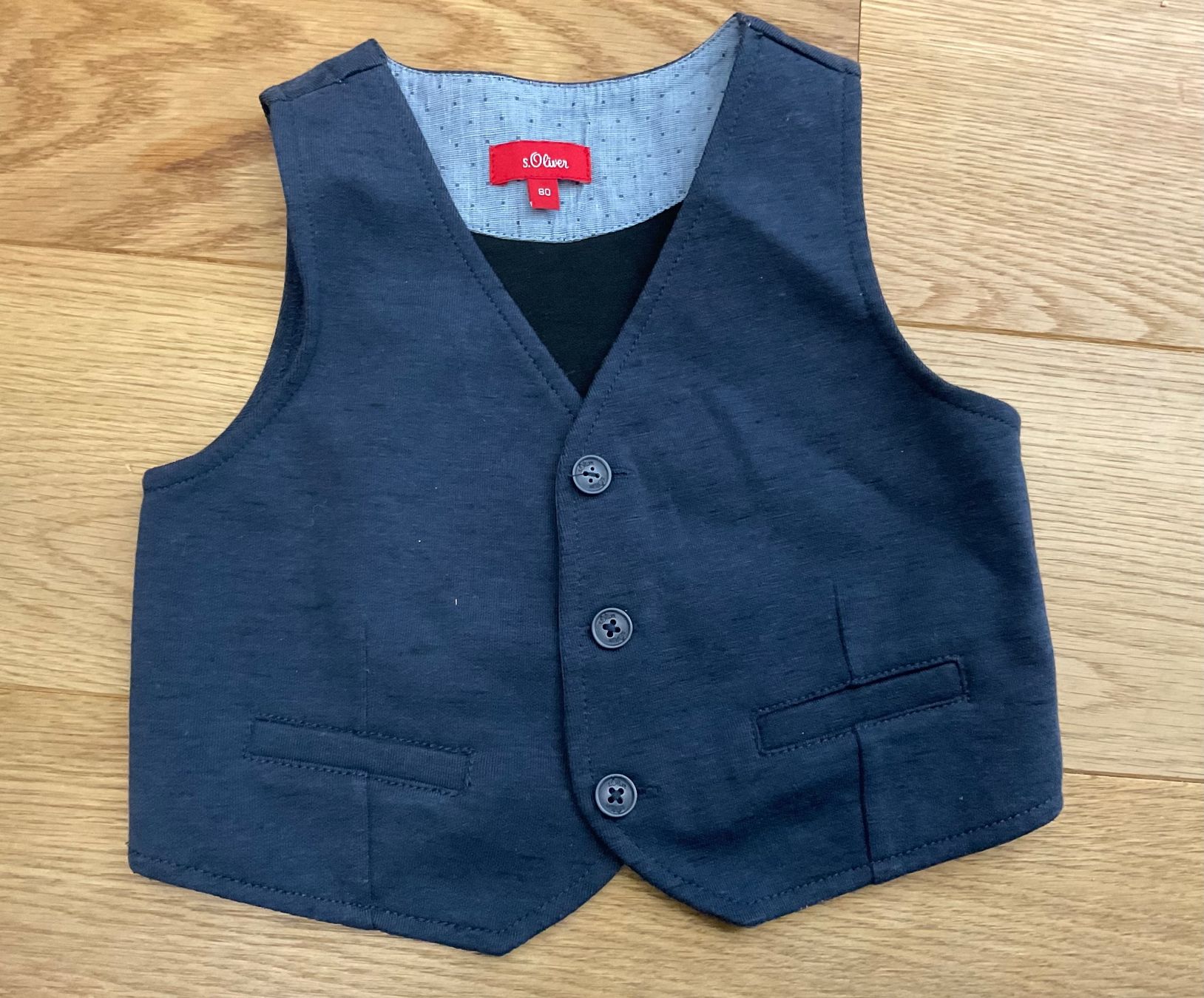 Altro abbigliamento: Gilet/ Weste von S.Oliver, Grösse 80 – Usato da Niederteufen venduto da sicmu