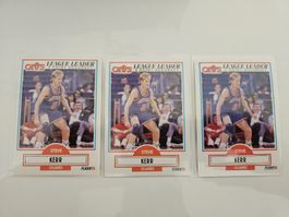 3x Steve Kerr 1990 Fleer / Nba Karte Basketball