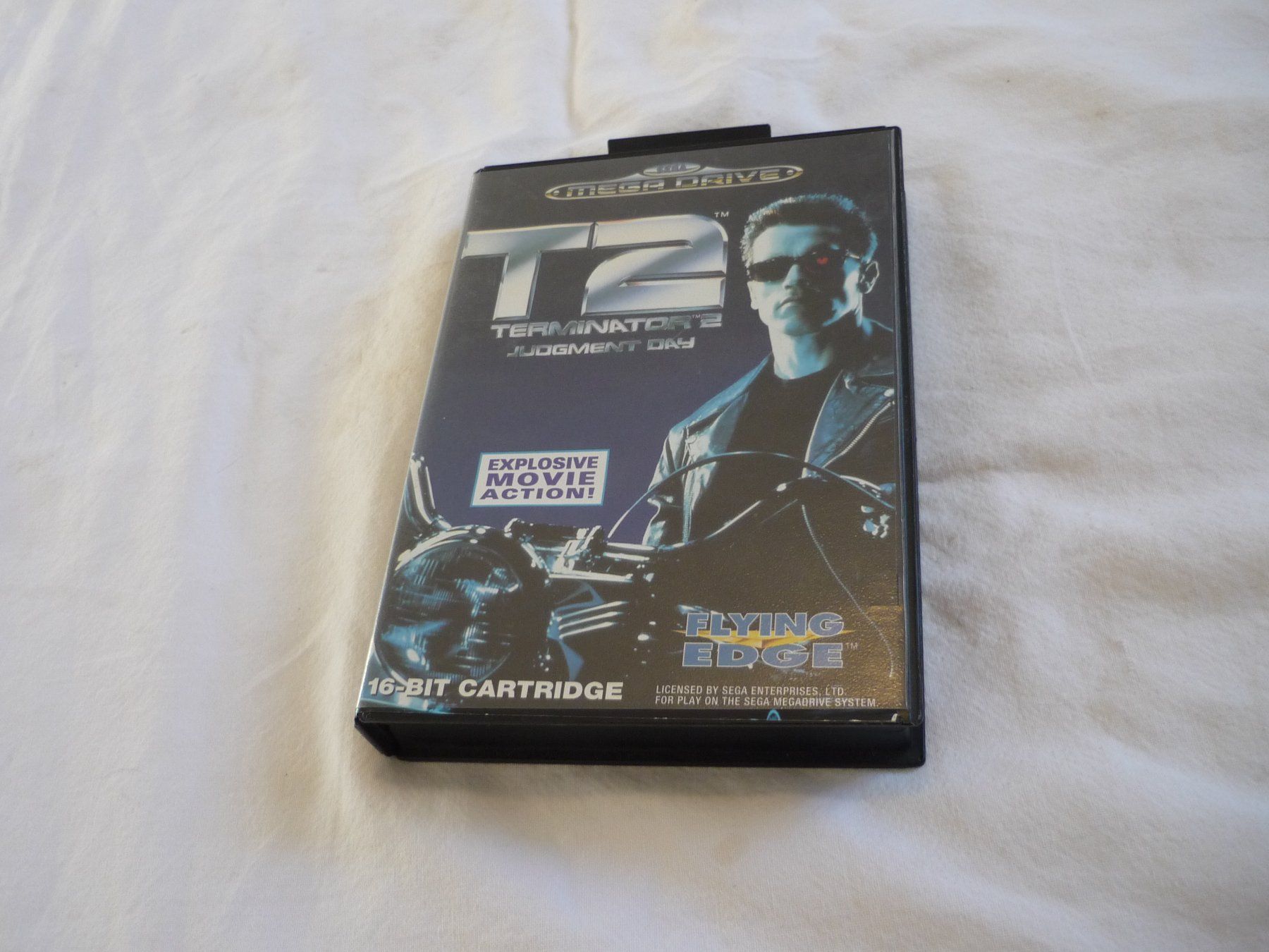 Sega Jeux: Sega Mega Drive - T2 Terminator Judgement Day – D'occasion à Beringen par Flatretriever