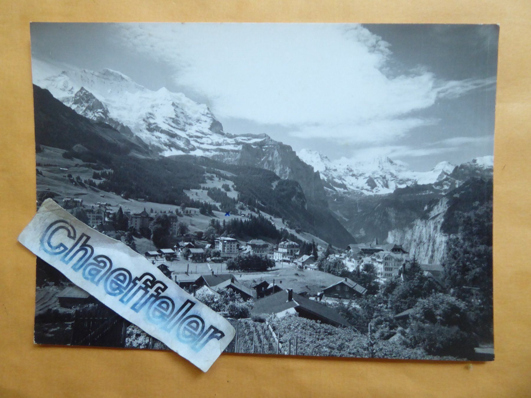 Cartoline postali: 1967 3823 Wengen B.O. – Usato da Zürich venduto da Chaeffeler