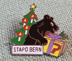 E339 - Pin SAPO Polizei Bern Weihnachten