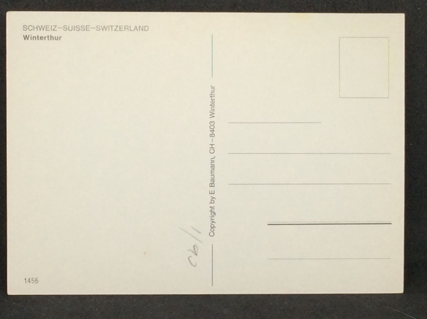 Cartoline postali: Winterthur – Usato da Widnau venduto da Brusi9 1