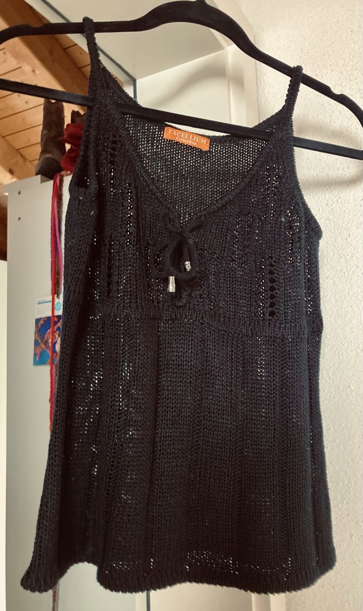 Tops: Stricktop Damen schwarz S – Gebraucht aus Uesslingen von manu-ela41 1