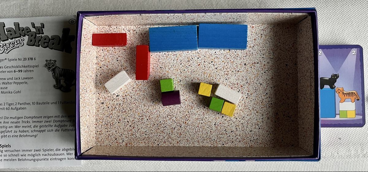 Ravensburger Spiele: Ravensburger Make 'n' Break Circus - Denkspiel mit Tieren – Neu (gemäss Beschreibung) aus St. Gallen von reg_f8h8 2