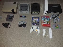 Nintendo Konsolen mit Games
