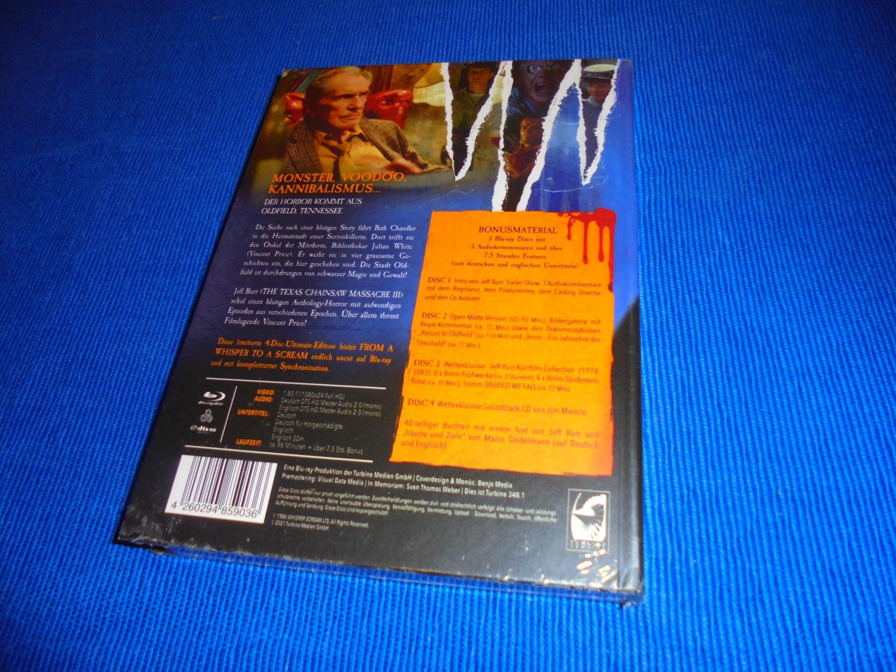 Tutti i DVDs: Mediabook From a Whisper to a Scream /3 DISC – Nuovo e nell'imballaggio originale da Wattenwil venduto da Firebird1 3