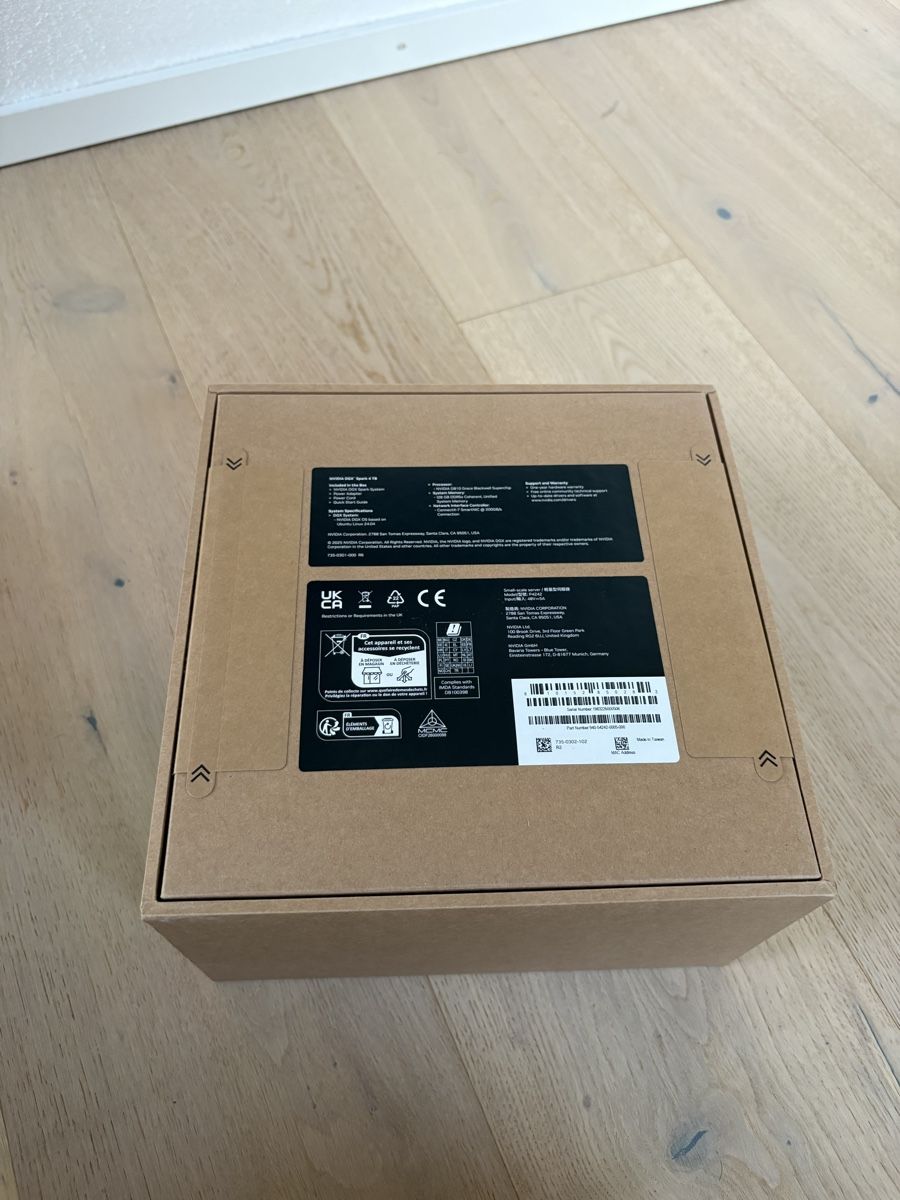 PC: DGX Spark Founders édition neuf pas ouvert – Nuovo e nell'imballaggio originale da Nyon venduto da luka08 1