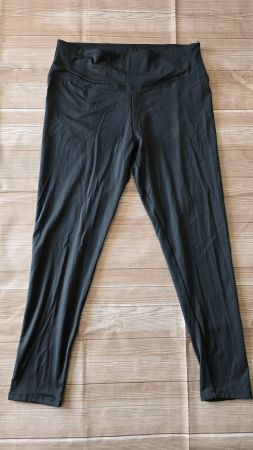 Bequeme Basic Leggings - XXL - Schwarz 2️⃣