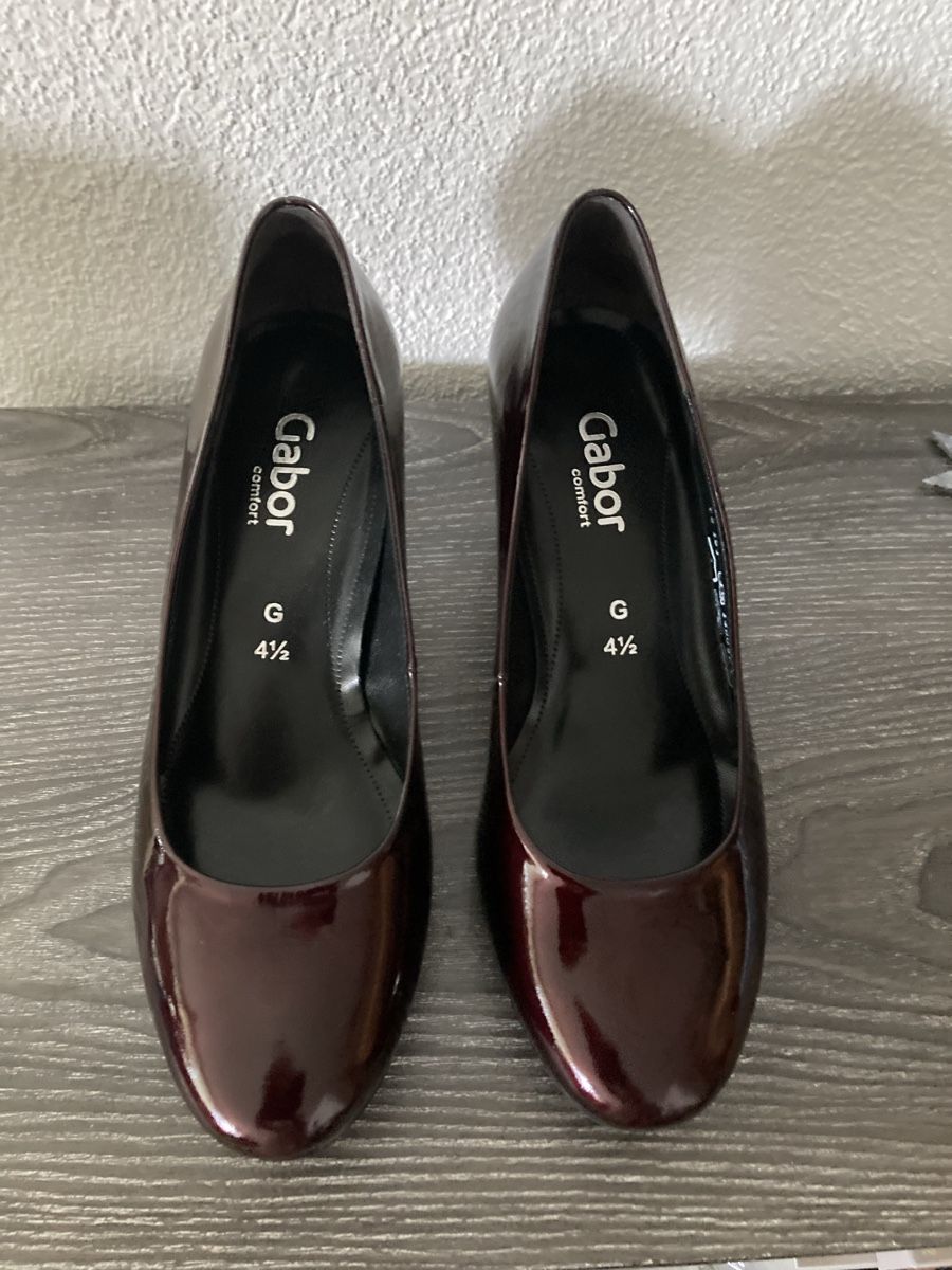 Gabor Scarpe da donna: Gabor Schuhe 4 1/2 Bordeaux – Usato da Widen venduto da nigella90