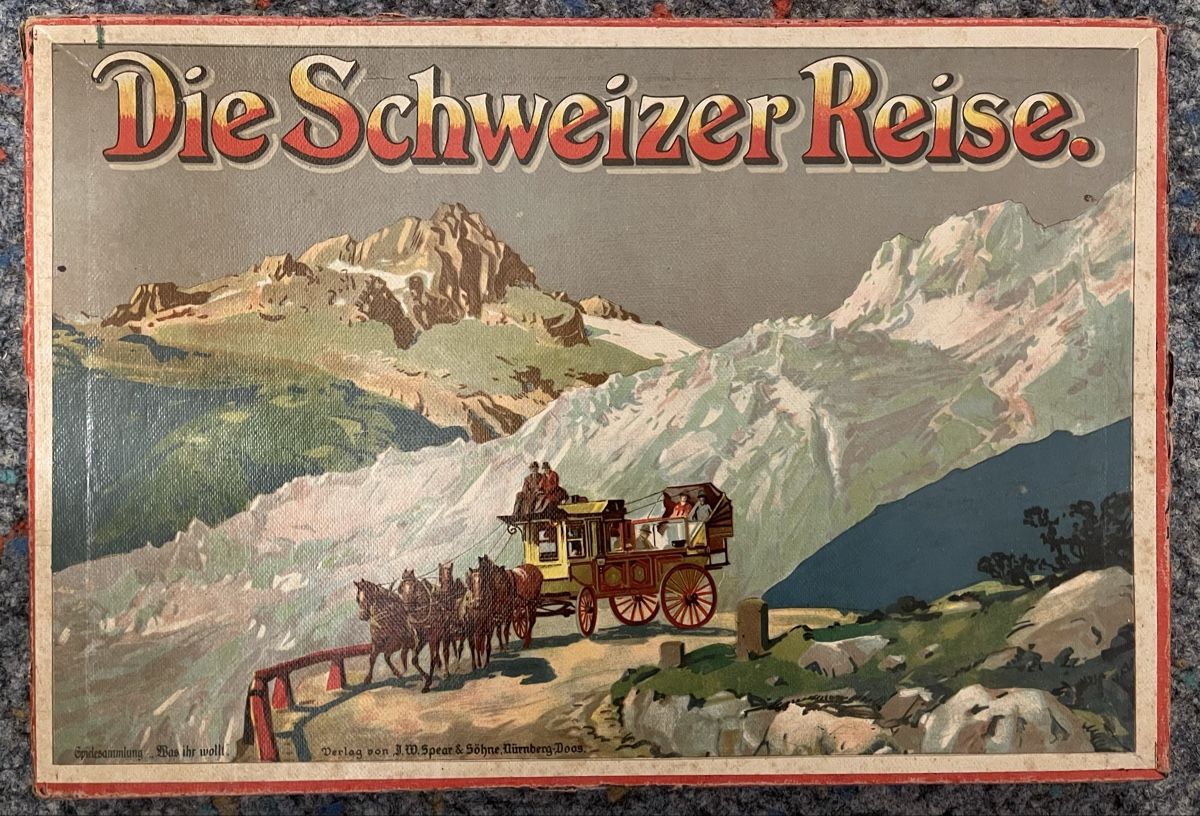 Giochi: Die Schweizer Reise/ Rarität/ antik – Usato da Thalwil venduto da Emmerich88
