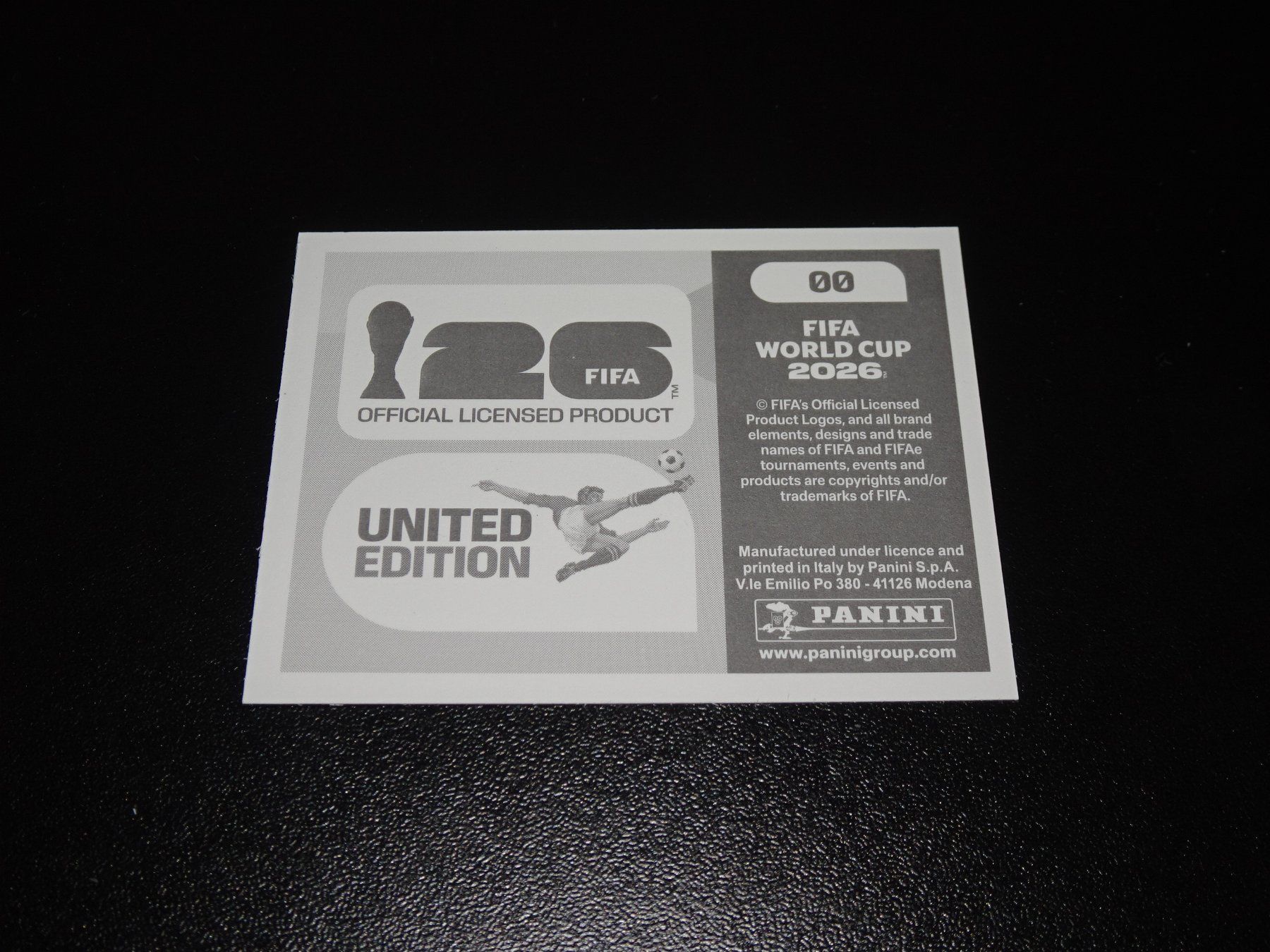 Panini Carte collezionabili: Panini WM 2026 - Sticker Nr. 00 – Nuovo (secondo la descrizione) da Bassersdorf venduto da Brilliance 1