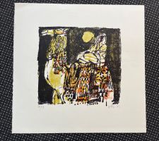 Lithografie von Hugo WETLI 1961       (ID B5719)
