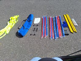 Procyon Agility Hunde - trainig Slalom, Parcours