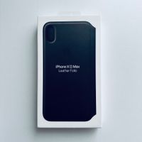 iPhone XS Max Schutzhülle Apple Leder Folio Case Hülle Cover