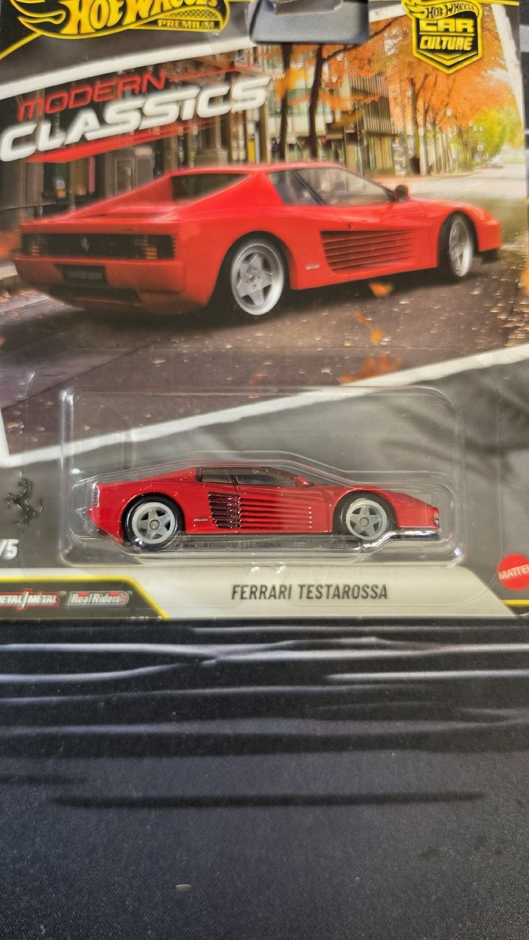 Hot Wheels Modellini d'auto: Hot Wheels Premium Ferrari Testarossa Modern Classics – Nuovo (secondo la descrizione) da Obergerlafingen venduto da Deluxepoint 1