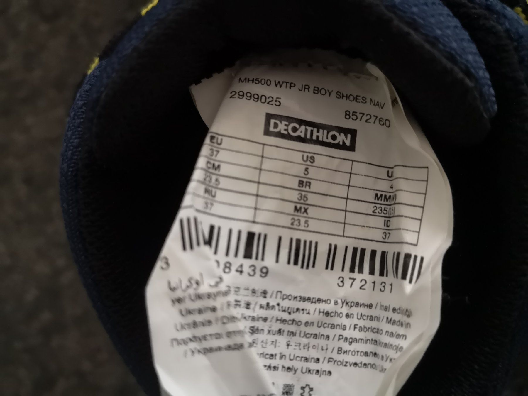 Decathlon Scarpe per ragazzi: Kinderschuh, Winterschuh Kinder, Stiefel Gr. 37 – Usato da Merenschwand venduto da palyaa 6