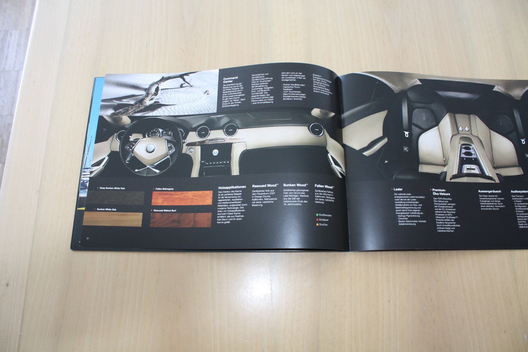 Documents: Fisker Karma Prospekt 2012 – D'occasion à Wikon par erwin400 7